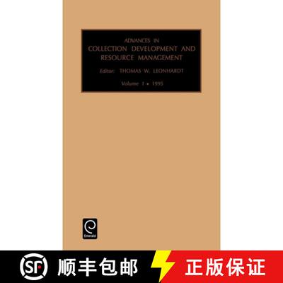 【3-4周达】精装 Advances in Collection Development and Resource Management: Vol 1 [9781559382137]