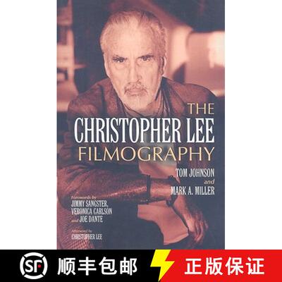 【3-4周达】The Christopher Lee Filmography : All Theatrical Releases, 1948-2003 [9780786446919]