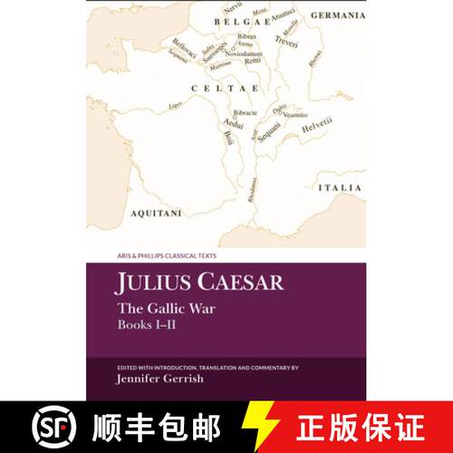 【3-4周达】精装 Julius Caesar: The Gallic War, Books I-II [9781835537565]