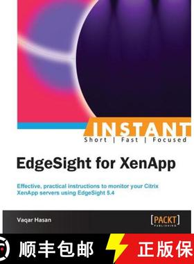 预订 Instant EdgeSight for XenApp [9781849689588]