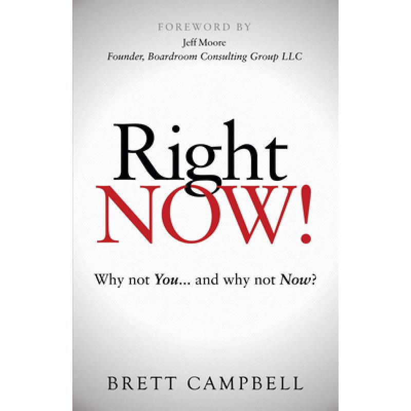 预订 right now why not you and why not[9781630479114]
