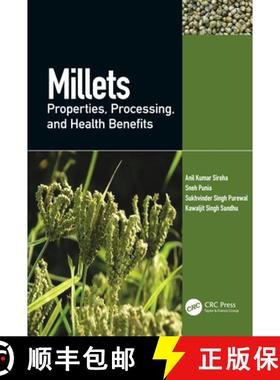 【3-4周达】Millets: Properties, Processing, and Health Benefits [9780367562748]
