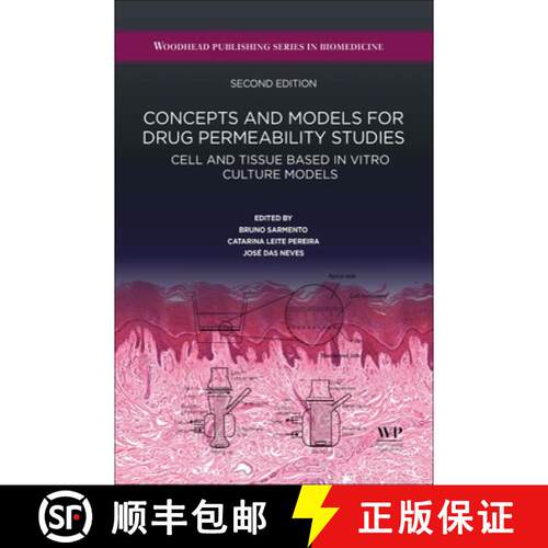 【3-4周达】精装 Concepts and Models for Drug Permeability Studies: Cell and Tissue based In Vitro Cul... [9780443155109]