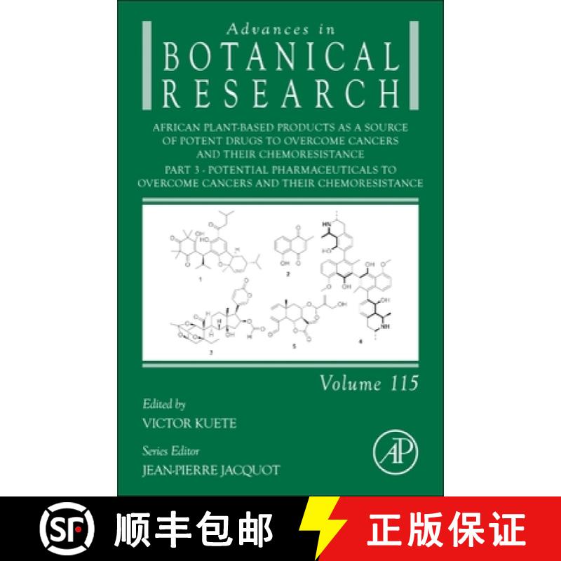 【3-4周达】African Plant-Based Products as a Source of Potent Drugs to Overcome Cancers and their Che... [9780443293344]