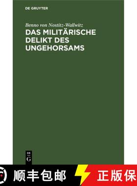 预订 Das militärische Delikt des Ungehorsams [9783112673454]