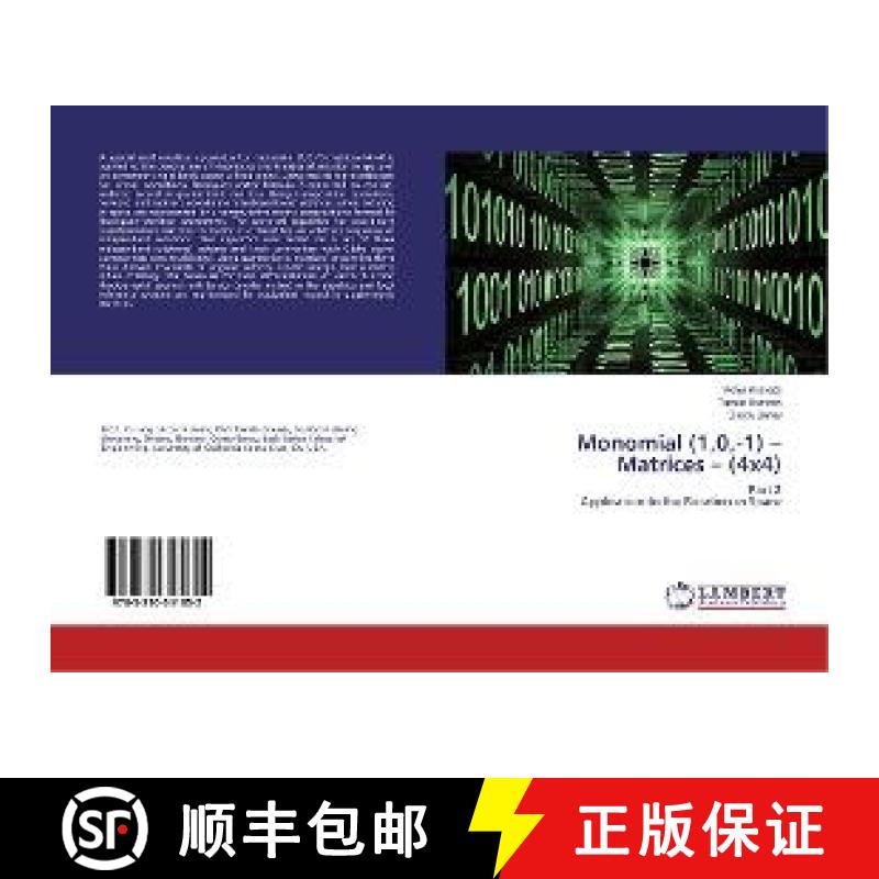 预订 Monomial (1,0,-1) – Matrices – (4x4) [9783330341852]