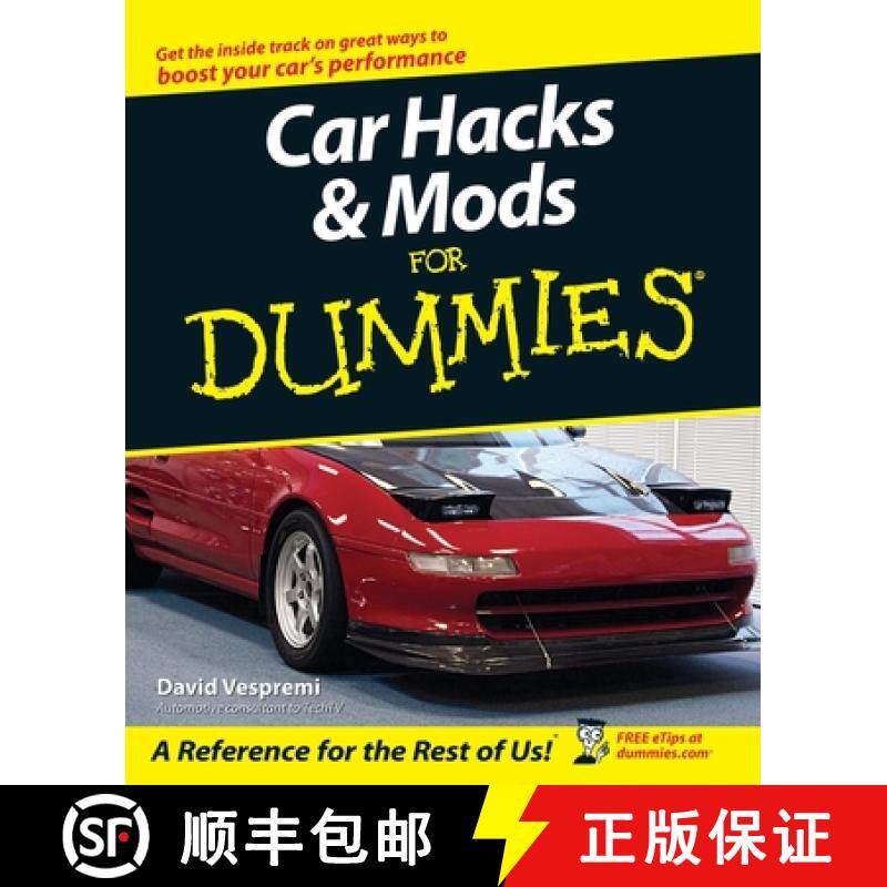 【3-4周达】Car Hacks And Mods For Dummies [Wiley生活类] [9780764571428]