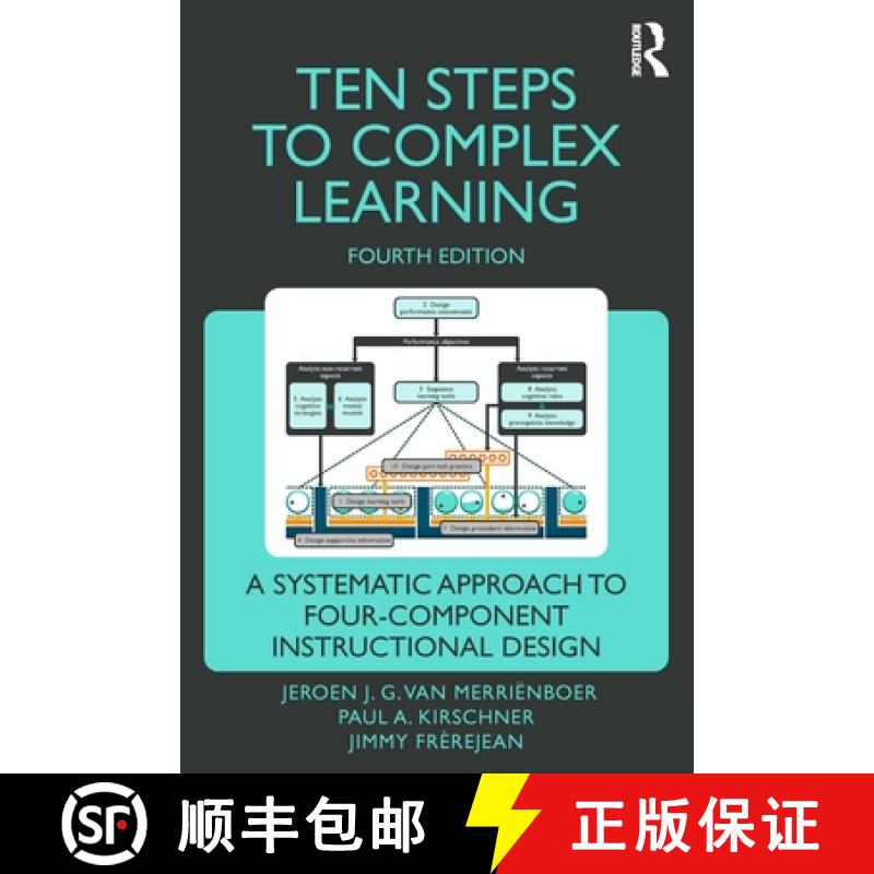 【3-4周达】Ten Steps to Complex Learning: A Systematic Approach to Four-Component Instructional Design [9781032333113]