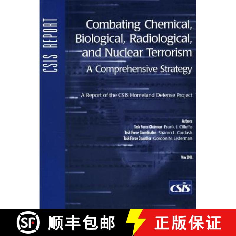 【3-4周达】Combating Chemical, Biological, Radiological, and: A Comprehensive Strategy [9780892063895]