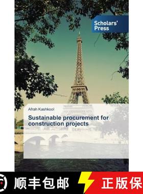 预订 Sustainable procurement for construction projects [9783639767032]