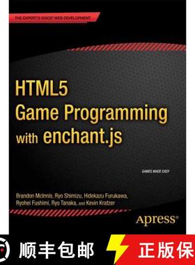 【3-4周达】HTML5 Game Programming with Enchant.Js [9781430247432]