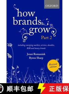 现货 品牌如何成长2 How Brands Grow 2: Including Emerging Markets, Services, Durables, B2B and Luxury ... [9780190330026]