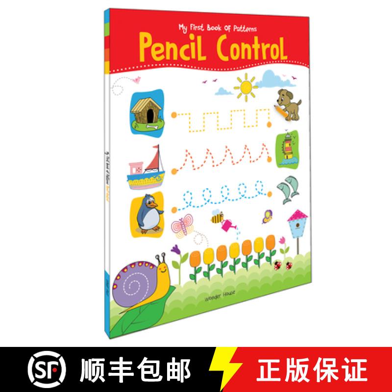 【3-4周达】My First Book of Patterns Pencil Control: Patterns Practice Book for Kids (Pattern Writing) [9789387779310]