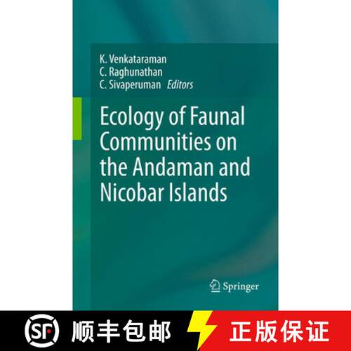 【3-4周达】精装 Ecology of Faunal Communities on the Andaman and Nicobar Islands [9783642283345]