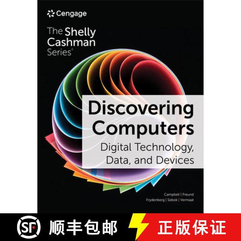 【3-4周达】Discovering Computers: Digital Technology, Data, and Devices, 17th edition [9780357675366]