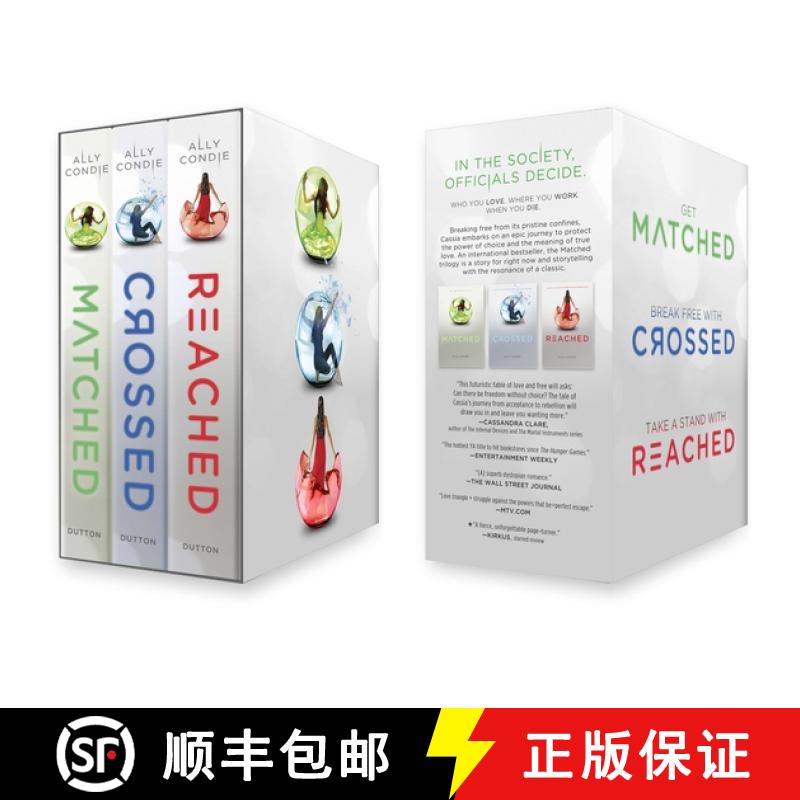 【3-4周达】Matched Trilogy Box Set: Matched/Crossed/Reached [9780525426264]