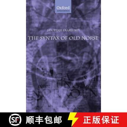 【3-4周达】The Syntax of Old Norse: With a Survey of the Inflectional Morphology and a Complete Bibli... [9780199235599]
