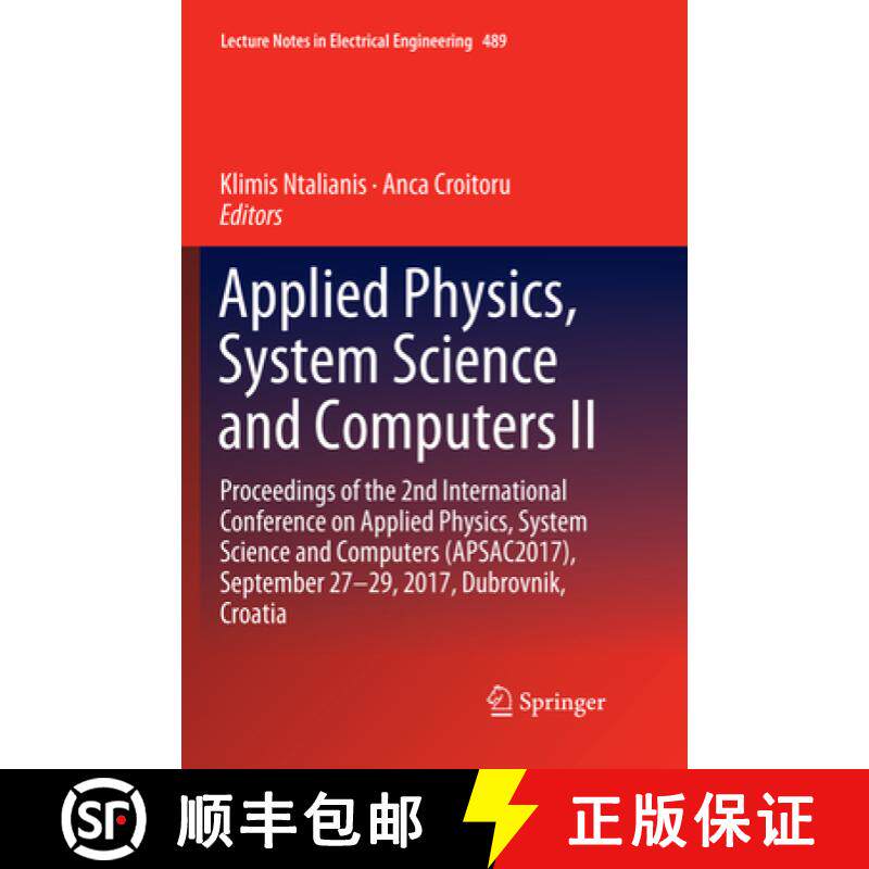 【3-4周达】Applied Physics, System Science and Computers II : Proceedings of the 2nd International Co... [9783030092764]