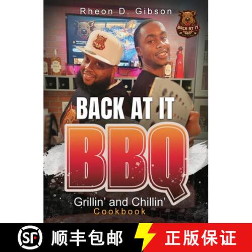 【3-4周达】精装 Back At It BBQ Grillin' and Chillin' Cookbook [9798218867515]