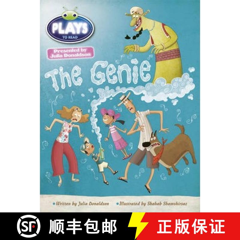 【2-3周达】Bug Club Guided Plays by Julia Donaldson Year Two White The Genie: - BC JD Plays White/2A ... [9781447926092]