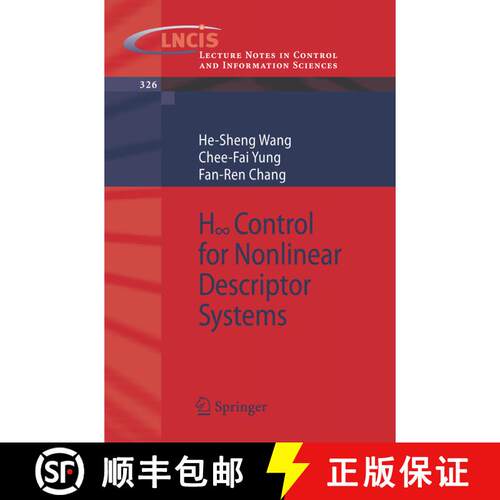 【3-4周达】H-infinity Control for Nonlinear Descriptor Systems [9781846282898]