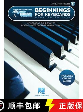 【3-4周达】Beginnings for Keyboards - Updated Edition: E-Z Play Today Book a [9781540065261]