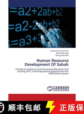 预订 Human Resource Development Of Sabah [9783659203848]
