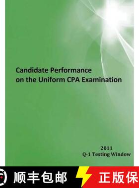 【3-4周达】Candidate Performance on the Uniform CPA Examination: 2011 Window Q-1 [9781937642020]