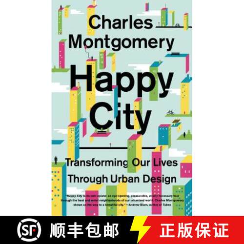 【3-4周达】Happy City: Transforming Our Lives Through Urban Design [9780374534882]