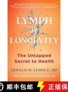 【3-4周达】Lymph & Longevity: The Untapped Secret to Health [9781982180256]