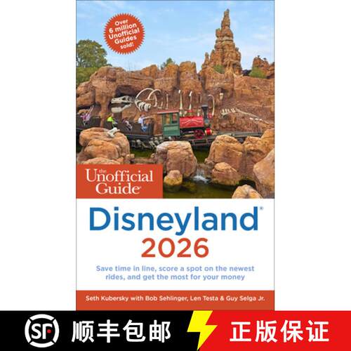 【3-4周达】The Unofficial Guide to Disneyland 2026 [9781628091663]