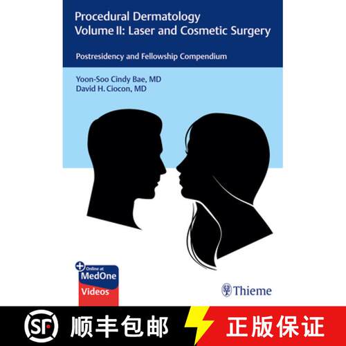 【3-4周达】精装 Procedural Dermatology Volume II: Laser and Cosmetic Surgery: Postresidency and Fello... [9783132424074]