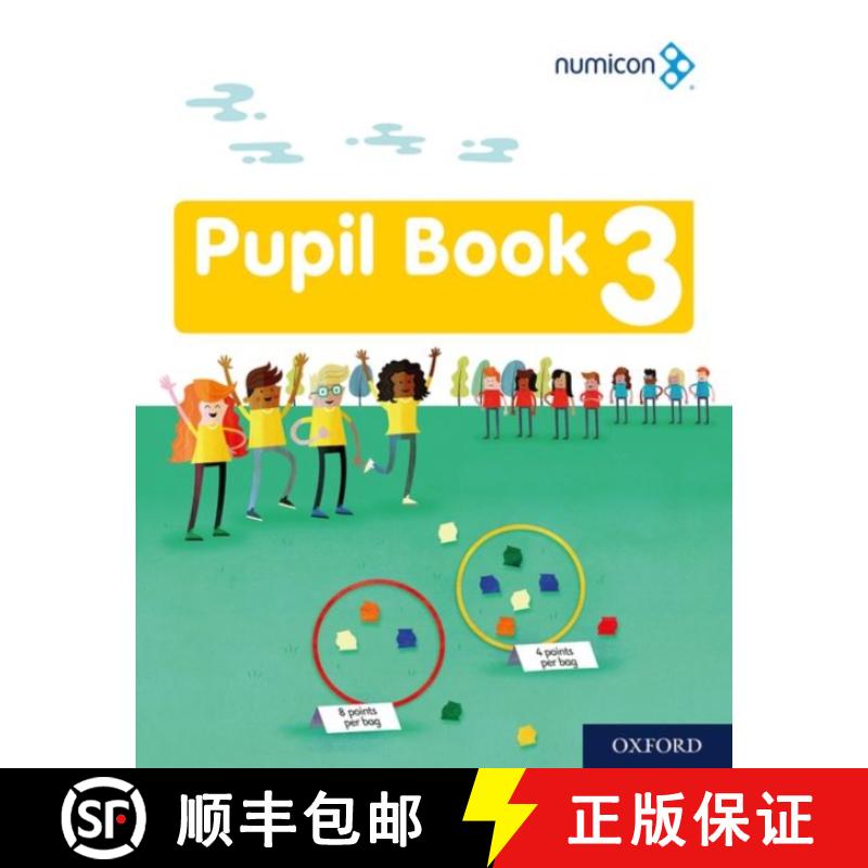 【2-3周达】Numicon: Numicon Pupil Book 3 [9780198416944]