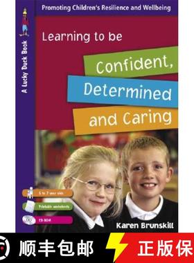 【3-4周达】Learning to Be Confident, Determined and Caring [With CDROM and Printable Worksheets] [9781412919616]