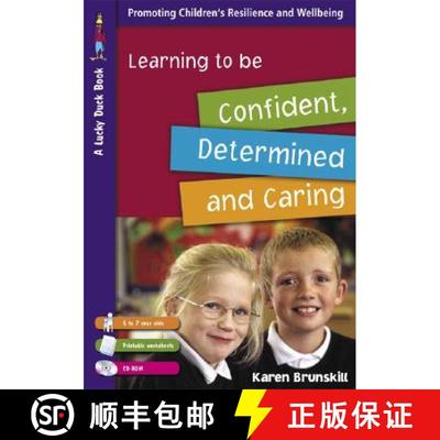 【3-4周达】Learning to Be Confident, Determined and Caring [With CDROM and Printable Worksheets] [9781412919616]