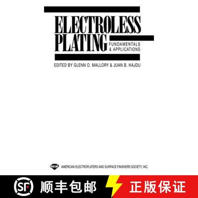 【3-4周达】Electroless Plating: Fundamentals and Applications [9780815512776]