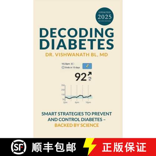 【3-4周达】Decoding Diabetes: Smart Strategies to Prevent and Control Diabetes - Backed by Science [9789367079362]
