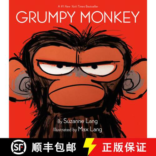 【3-4周达】精装 Grumpy Monkey [9780553537864]