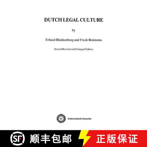 【3-4周达】Dutch Legal Culture, 2e [9789065447661]