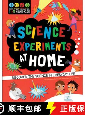 【3-4周达】STEM Starters for Kids: Science Experiments at Home: Discover the Science in Everyday Life [9781631582981]