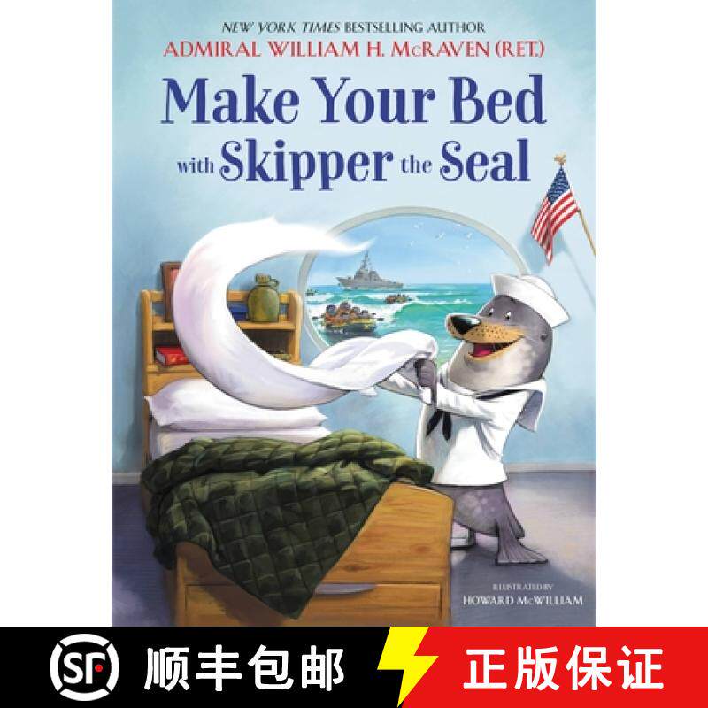 【3-4周达】Make Your Bed with Skipper the Seal [9780316592352]