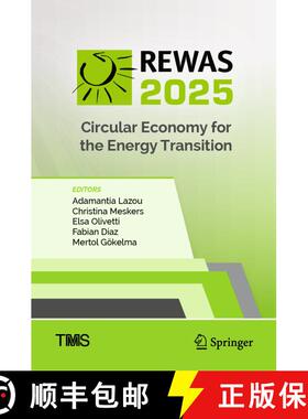 【3-4周达】REWAS 2025: Circular Economy for the Energy Transition [9783031808913]