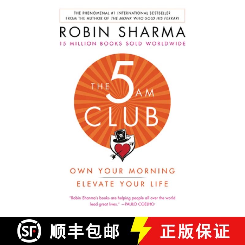 预订 The 5 Am Club: Own Your Morning. Elevate Your Life. [9781443460712]