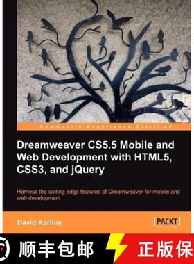 预订 Dreamweaver Cs5.5 Mobile and Web Development with Html5, Css3, and Jquery [9781849691581]