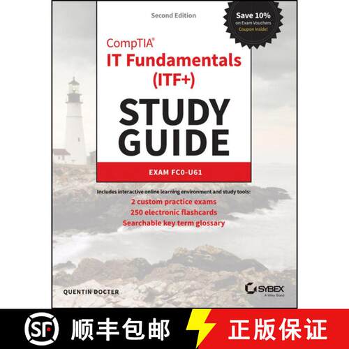 【3-4周达】Comptia It Fundamentals Study Guide: Exam Fc0-U61, 2E [Wiley备考类] [9781119513124]