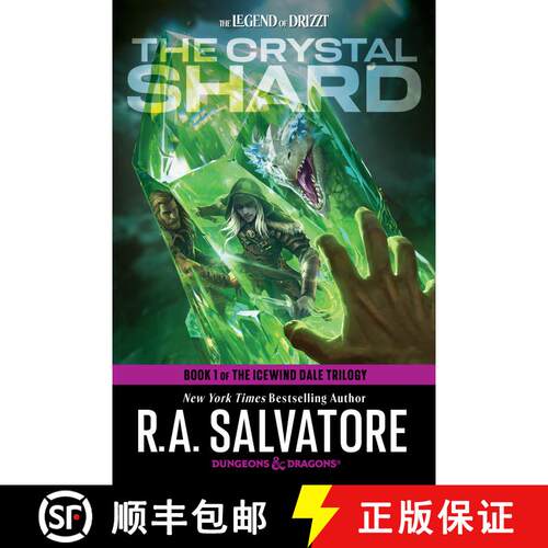 【3-4周达】The Crystal Shard: Dungeons & Dragons: Book 1 of The Icewind Dale Trilogy [9780593873090]