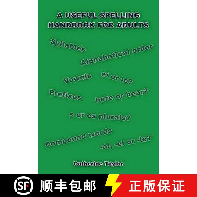 【3-4周达】Useful Spelling Handbook For Adults [9781848970311]