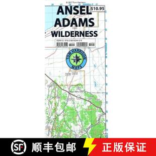 Relief 9780981834429 Ansel Trail Map Wilderness 4周达 Adams Topo Shaded