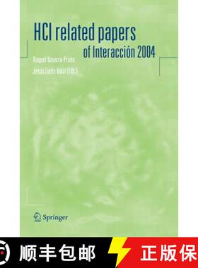 【3-4周达】Hci Related Papers of Interacción 2004 [9789048170715]