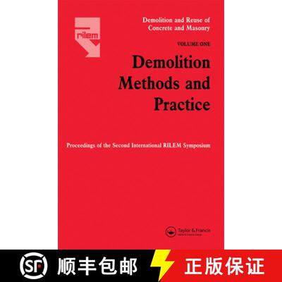 【3-4周达】Demolition Methods and Practice V1 [9780367659455]